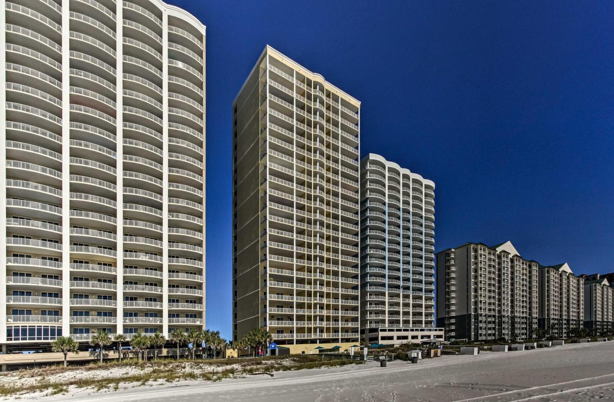Beachfront Condo With Resort Amenities And Ocean Views Panama City Beach Extérieur photo